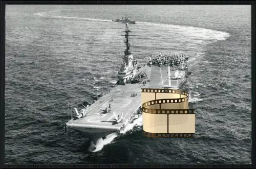 Foto 14x9cm - USS Hornet (CVA-12) Flugzeugträger - Essex-Klasse Navy Koreakrieg