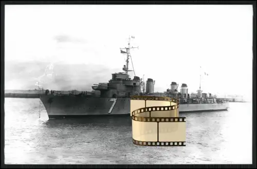 Foto 14x9cm - Maillé Brézé - französischer Zerstörer - der Vauquelin-Klasse