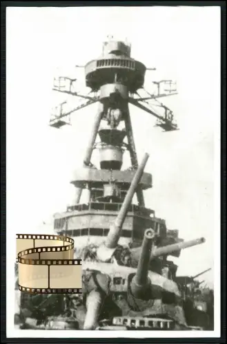 Foto 14x9cm - Schwerer französischer Kreuzer - Colbert - 1942 in Toulon versenkt