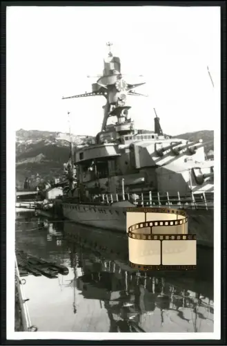 Foto 14x9cm - Leichter franz. Kreuzer - Jean de Vienne - 1942 in Toulon versenkt