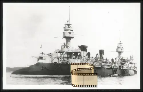 Foto 14x9cm - französische Panzerkreuzer - Dupuy de Lôme - 1942 Toulon versenkt