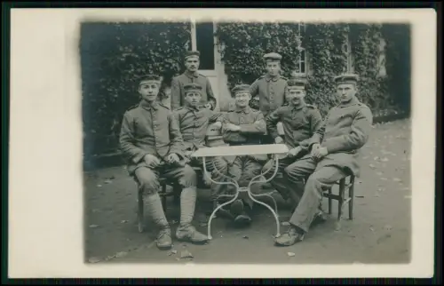 5x Echt Foto - AK 1. WK - Soldaten Einsatz im Weltkrieg - 1914-1918 - Feldpost