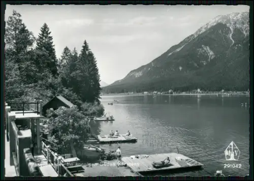 4x Echt Foto AK  Pressegger See im Unteren Gailtal Alpen bei Hermagor in Kärnten