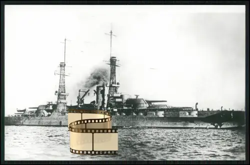 Foto 14x9cm - USS Arizona (BB-39) Schlachtschiff - Angriff auf Pearl Harbor 1941