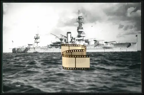 Foto 14x9cm - USS Wyoming BB-32 Dreadnought 1912 Trainingsschiff bis 1947 aktiv