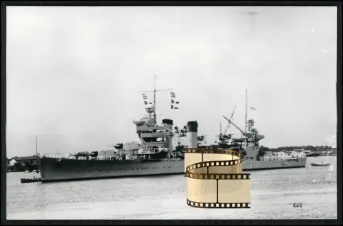 Foto 14x9cm - USS New Orleans (CA-32) - Schwerer Kreuzer - Flugzeuge an Bord