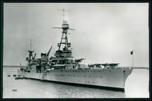 Foto 14x9cm - USS Chester (CA-27) Kreuzer Northampton-Klasse - mit Dreibeinmast