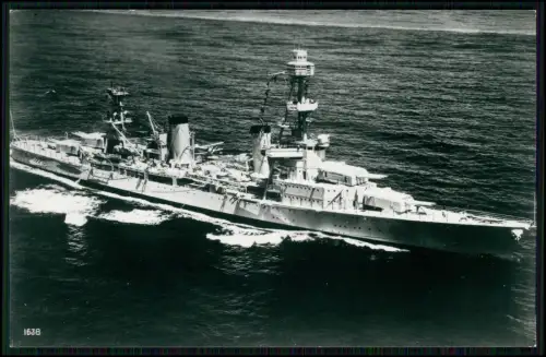 Foto 14x9cm - US-Kreuzer USS Salt Lake City (CA-25) 1929 in voller Fahrt auf See