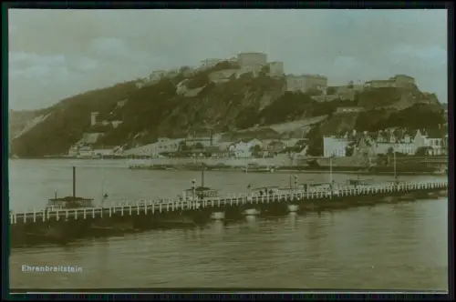 9x AK Mittelrhein mit Ehrenbreitstein Bornhofen Katz Goar Oberwesel Boppard 1936