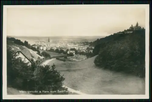 8x AK - Wernigerode im Harz - diverse Ansichten der Ort Berglandschaft u. andere