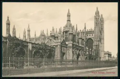 6x AK - Cambridge Englische Stadt - University of Cambridge - King’s College