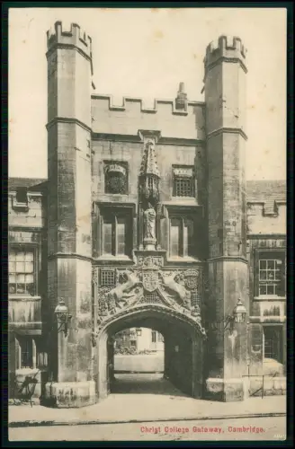 6x AK - Cambridge Englische Stadt - University of Cambridge - King’s College