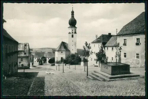 AK - Tännesberg im Oberpfälzer Wald - Straße Kirche Marktplatz Neustadt Waldnaab