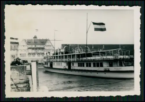 7x Foto - Motorschiff und andere - Umgebung Bodensee Friedrichshafen Schweiz ...