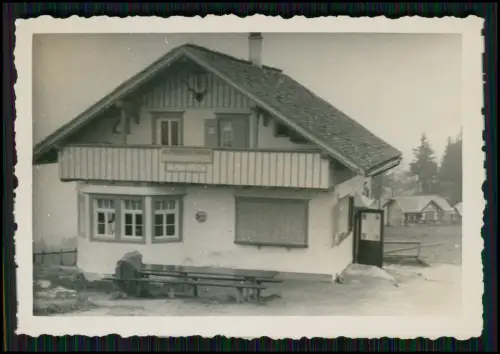 4x Foto Pfänderspitze oberhalb von Bregenz - Bodensee Vorarlberg Österreich 1936