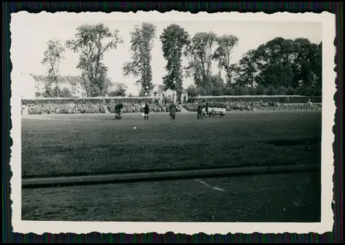 10x Foto - Musikkapelle Sportplatz Fußball - Soldaten in Kassel - um 1936