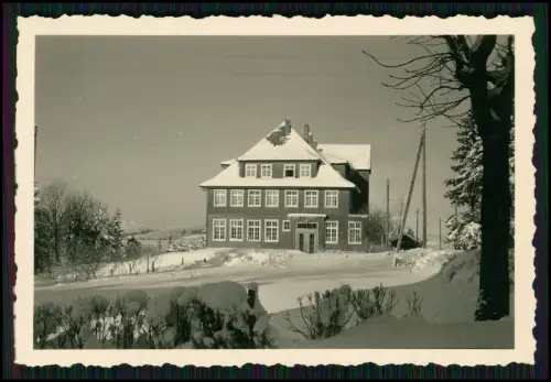 11x Foto Finanzlehranstalt in Hohegeiß - Braunlage Oberharz - umgeben von Schnee