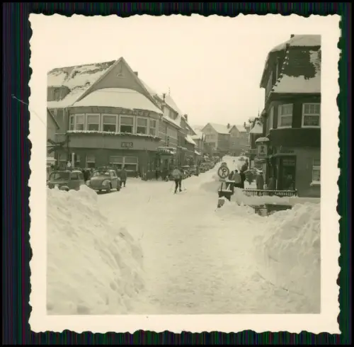 12x Foto - Hohegeiß Braunlage - Schnee Wandern zur Wolfsbachmühle Wald-Gasthaus