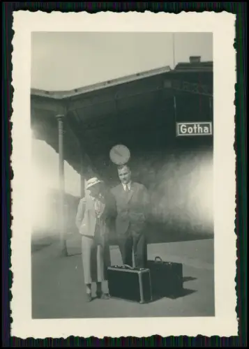 17x Foto - Reise nach Gotha Thüringer Wald - diverse Ansichten Umgebung - 1935