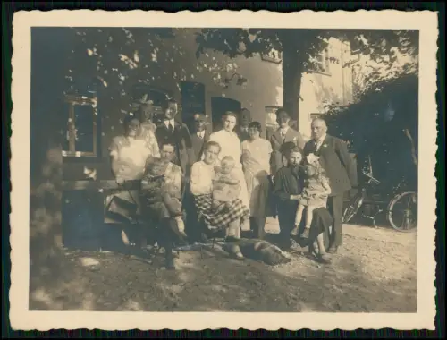 2x Foto Gasthof Rinteln Weser - Werbung Herforder Felsenkeller Bier Hintergrund