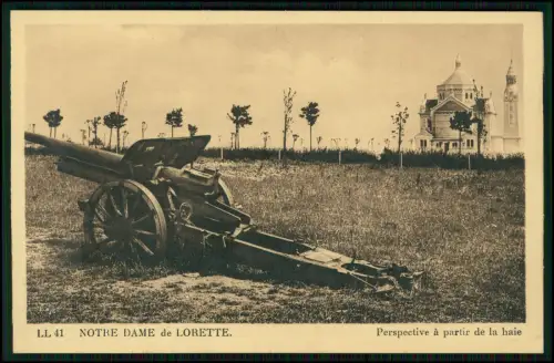 13x AK - 1. WK Notre-Dame de Lorette - Gedenkkirche und andere in Nordfrankreich