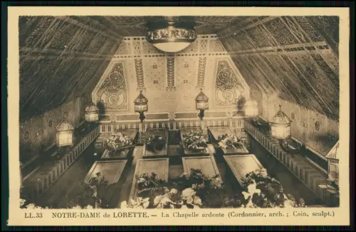 13x AK - 1. WK Notre-Dame de Lorette - Gedenkkirche und andere in Nordfrankreich