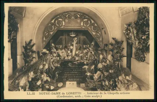 13x AK - 1. WK Notre-Dame de Lorette - Gedenkkirche und andere in Nordfrankreich