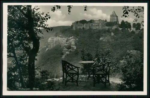 4x AK - Nideggen in der Eifel Burgstadt mit Blick aufs Rurtal, Natur, Geschichte