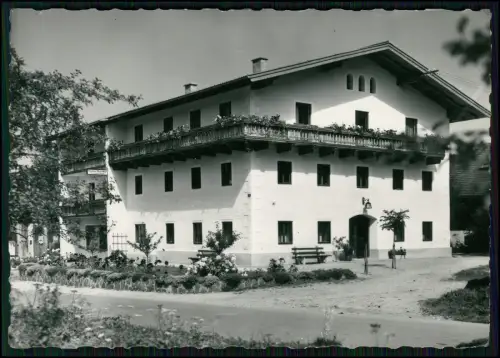 Foto AK - Rosenhof in Fuschl am See - Alpenidylle Holzbalkon Familie Klaushofer