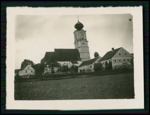 Foto - Grongörgen Haarbach Lr. Passau - Ort Wallfahrtskirche St. Leonhard - 1930