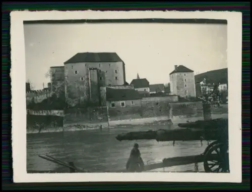 Foto - Passau - Veste Niederhaus vom gegenüberliegenden Donauufer - 1933