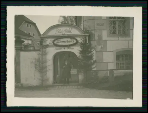 2x Foto - Eingang zum Bräustübl des Humorator Wo ? - Bayern 1930