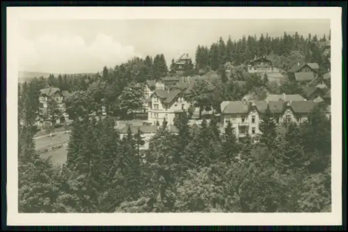 9x Echt Foto AK - Oberhof in Thüringen - im Thüringer Wald - diverse Ansichten