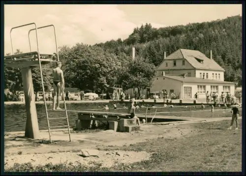 5x Echt Foto AK - Ruhla eine Bergstadt in Westthüringen - diverse Ansichten DDR