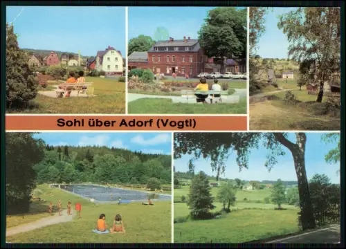 8x Foto AK - Bad Elster Kurort Staatsbad im sächsischen Vogtlandkreis Ansichten