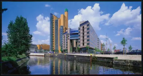 XL-Postkarte - 23x12cm - Berlin Daimler City an der Potsdamer Straße Architektur