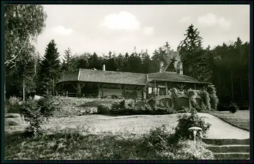 2x Echt Foto AK  Café Winuwuk Bad Harzburg Märchenhaftes Haus Gaststätte im Wald