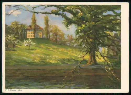 2x AK Richard-Wagner-Museum Tribschen Luzern Wohnhaus u. Porträt des Komponisten