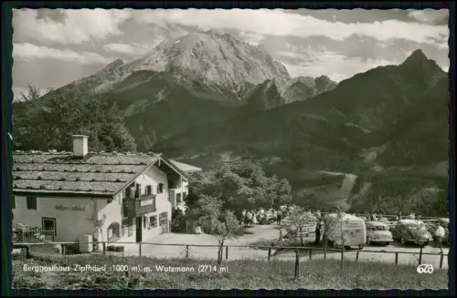 Foto AK - Berggasthof Zipfhäusl Gasthof mit Pension - Ramsau bei Berchtesgaden
