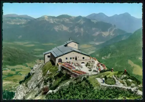 4x AK  Kehlsteinhaus Berchtesgaden Mahnmal Hohem Göll Kehlsteinstraße Liftkabine