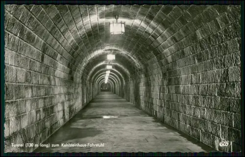 4x AK - Kehlsteinhaus Berchtesgaden - Tunnel Fahrstuhl Parkplatz Eingang Halle