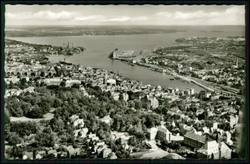 7x AK - Die Fördestadt Flensburg - in Schleswig-Holstein - Hafen Altstadt Förde