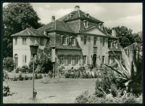 Echt Foto AK - Elegantes Klubhaus Bad Langensalza - stilvolle Architektur Garten