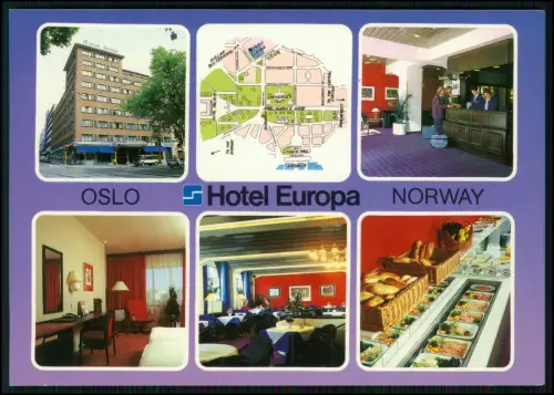 AK  Hotel Europa Oslo - Modernes Stadthotel in Norwegen - Komfort reiches Buffet
