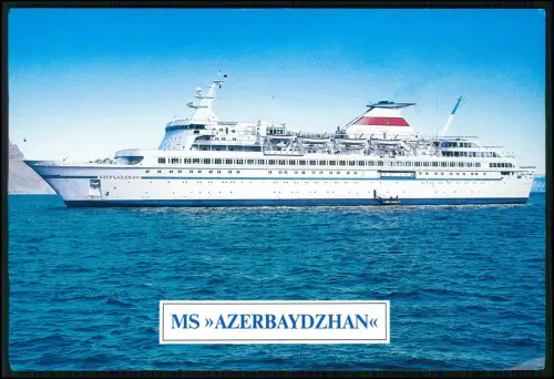 AK - MS Azerbaydzhan - Elegantes Kreuzfahrtschiff - Symbol für Luxusreisen