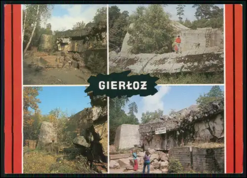 AK - Gierłoż Görlitz Ostpreußen - Wolfsschanze Hitlers ehemaliges Hauptquartier