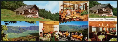 Klapp-Karte 30x10,5cm - Hotel-Restaurant Grissianerhof - Grissian Bozen Südtirol