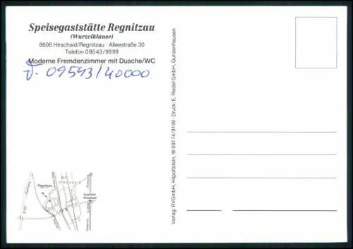AK - Gasthof in Regnitzau Hirschaid - Fränkisches Gasthaus - uriger Einrichtung