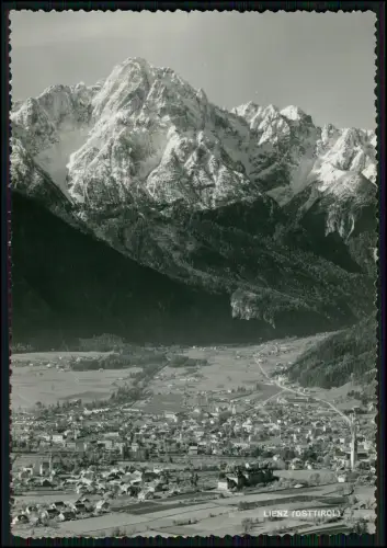 Foto AK - Lienz in Osttirol - Dolomitenstadt markante Berge - traumhafte Kulisse