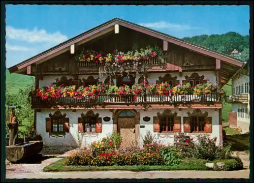 AK - Törwang Samerberg Obb. - Altes Schusterhäusl - mit Dorfbrunnen